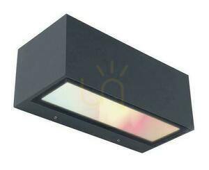 Außenwandleuchte Lutec GEMINI LED 17W Anthrazit Aluminium 5189120118 small 0