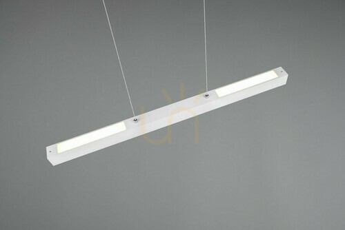 Prüfen Trio DUOline PAROS 73043131 LED-Pendelleuchte für Schienen, weiß matt, 29 W, 90 cm