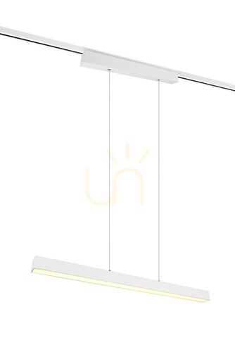 Prüfen Trio DUOline PAROS 73043131 LED-Pendelleuchte für Schienen, weiß matt, 29 W, 90 cm