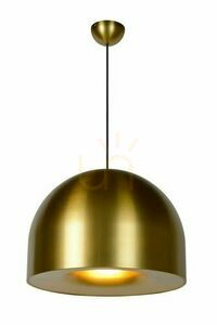 Lucide AKRON Pendelleuchte Gold/Schwarz Metall Ø50 cm E27 20421/01/02 small 0