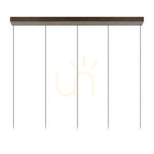 Pendelleuchte Lucide MARGARY 5-flammig Braun Bronze LED 24402/30/96 small 2