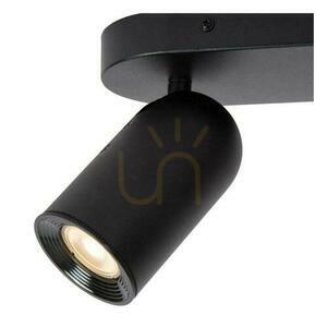 Strahler Lucide Punch 2-flammig Schwarz Metall GU10 13958/02/30 small 3