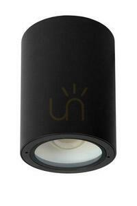 Deckenleuchte außen Lucide VOLANTIS 27107/01/30 schwarz Aluminium IP54 E27 LED dimmbar small 1