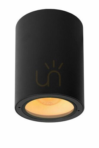 Prüfen Deckenleuchte außen Lucide VOLANTIS 27107/01/30 schwarz Aluminium IP54 E27 LED dimmbar