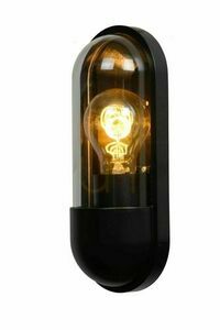 Außenwandleuchte Lucide Capsule schwarz IP65 E27 29897/01/30 small 0