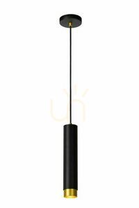 Pendelleuchte Lucide FLORIS Schwarz Gold 30 cm Aluminium GU10 35413/01/30 small 7