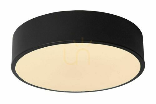 Prüfen Plafond Lucide UNAR LED Schwarz 20 cm Acryl 79185/20/30