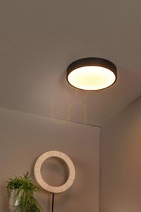 LED-Deckenleuchte Lucide UNAR schwarz 30 cm 18 W 2700 K 3 StepDim 79185/30/30 small 3