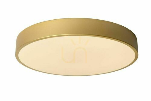 Prüfen Plafond Lucide UNAR Gold 40 cm LED 24W dimmbar 79185/40/02