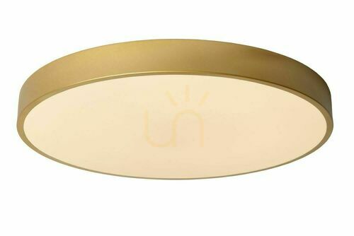 Prüfen Lucide UNAR LED-Deckenleuchte Ø49,5 cm 36 W matt gold/messing 79185/50/02