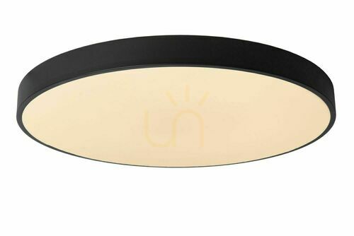Prüfen Plafond Lucide UNAR LED schwarz 80 cm Acryl 79185/80/30
