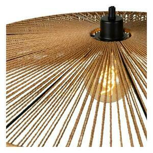 Pendelleuchte Lucide Yunkai 50 cm Holz Schwarz Japandi 10413/50/72 small 2