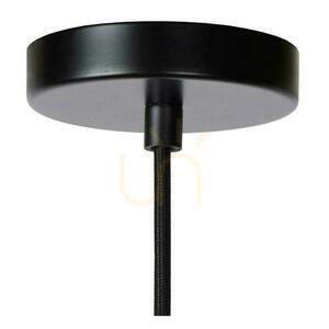 Pendelleuchte Lucide Yunkai 50 cm Holz Schwarz Japandi 10413/50/72 small 3