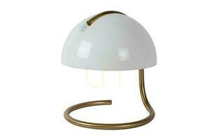 Tischleuchte Lucide Cato Weiß Gold Metall Retro 46516/01/31 small 1