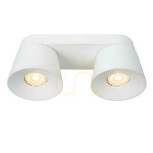 Plafond Lucide TRIGONO weiß 2x GU10 LED dimmbar 09935/02/31 small 3