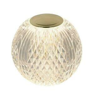 Tischleuchte Lucide CINTRA transparent aus Acryl, LED Touch-Dimmer, 2 W, Ø 11 cm 13599/11/60 small 5