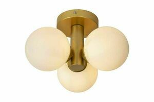 Plafond Lucide TRUDY Gold 3-Licht G9 IP44 28 cm 74116/03/02 small 0