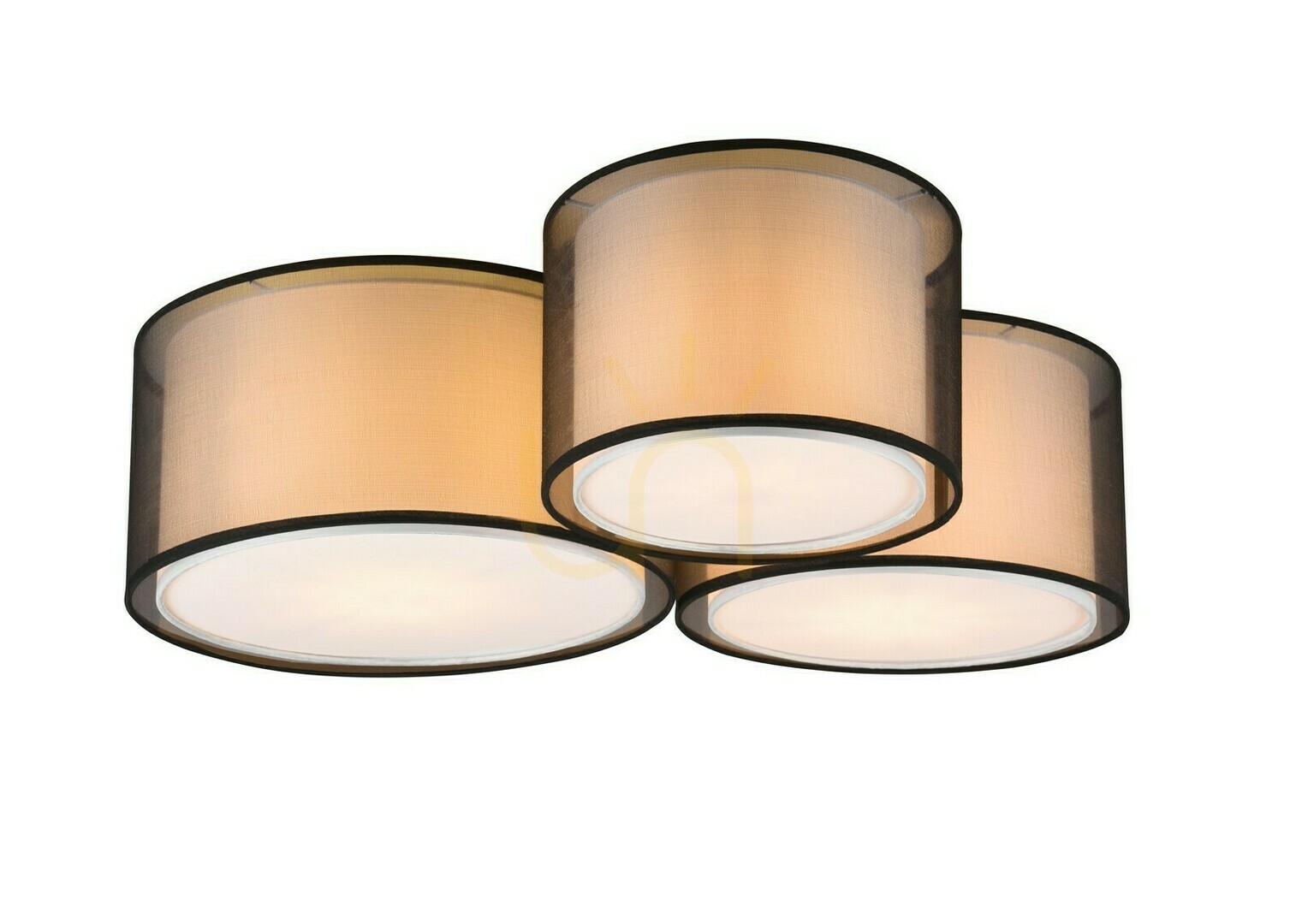 Trio BURTON Plafond 611490332