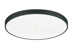 Trio WACO 627417532 LED-Deckenleuchte, mattschwarz, 75 cm small 0