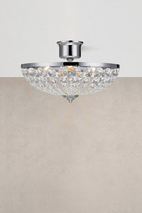 Plafond Markslojd Granso 3-flammig Chrom Kristall Transparent 40 cm 105316 small 1