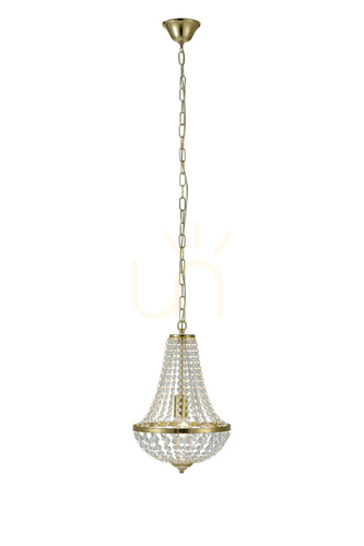 Prüfen Pendelleuchte Markslöjd Gränsö 106118 transparent Kristall Metall 30 cm