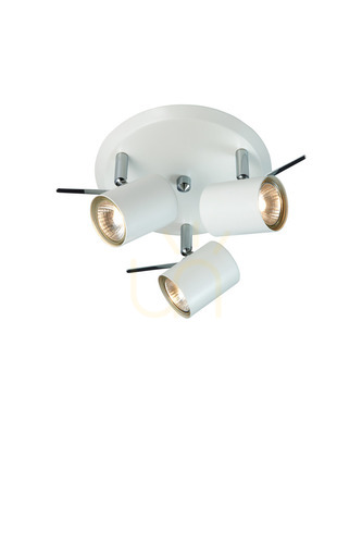 Prüfen Plafond Markslojd HYSSNA 105483 LED 3-flammig weiß 25 cm