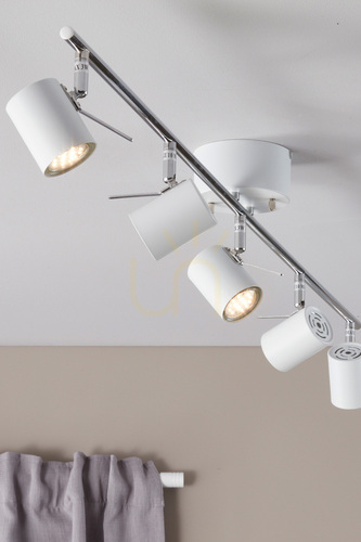 Prüfen Plafond Markslojd HYSSNA 105487 LED 5-flammig weiß 116 cm