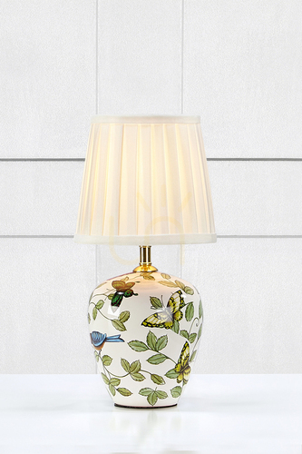 Prüfen Tischlampe Markslojd Mansion 33 cm Keramik Weiß 107039