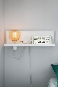 Wandleuchte Markslojd MULTI Weiß Metall USB-Regal Dimmer 106969 small 1
