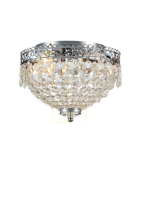 Plafond Markslojd Joline 108423 2-flammig Chrom Kristall 28 cm small 0
