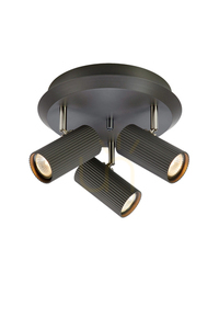 Plafond Markslojd COSTILLA 3-flammig dunkelgrau Metall 27 cm 108471 small 0