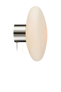 Wandlampe Markslojd LOCUS 108538 Weiß Metall/Glas 28,5 cm small 0