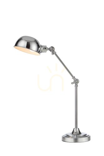 Prüfen Tischlampe Markslojd PORTLAND Chrom Metall 108583