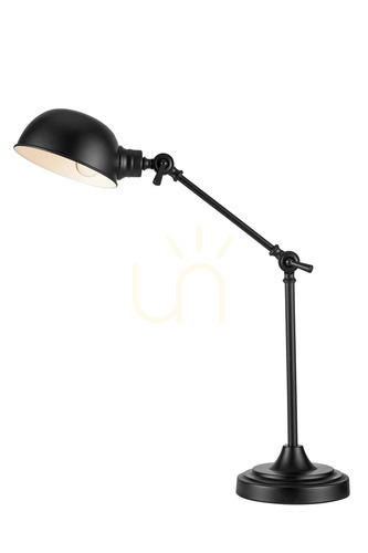 Prüfen Tischlampe Markslojd PORTLAND 108584 schwarz Metall 67 cm