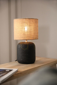 Tischlampe Markslojd MONTAGNA 108683 Beton Jute Natur 32,5 cm small 1