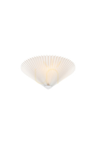 Prüfen Plafond Markslojd PLISADO 108701 3-flammig weiß 42 cm Kunststoff