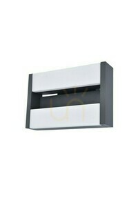 Außenwandleuchte Lutec CONROY anthrazit LED 15W 1200lm 3000K 5107001118 small 0