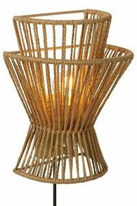 Wandleuchte Lucide TASMAN Holz Gold Japandi 10220/01/72 small 0
