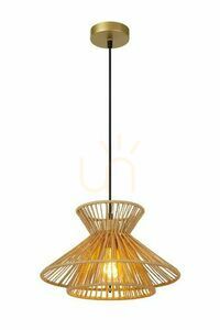 Pendelleuchte Lucide TASMAN Holz Gold Japandi 10420/32/72 small 0