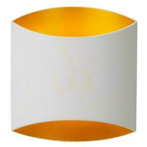 Wandleuchte Lucide Diletta Weiß Gold Aluminium G9 09240/01/31 small 2