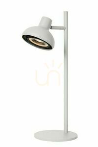 Tischleuchte Lucide SENSAS weiß Stahl LED dimmbar 30597/01/31 small 0