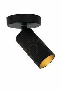 Wandleuchte Lucide CLUBS Schwarz Aluminium GU10 09939/01/30 small 4