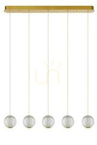 Pendelleuchte Lucide CINTRA Gold LED 21W 1300lm 2700K 13499/21/60 small 1