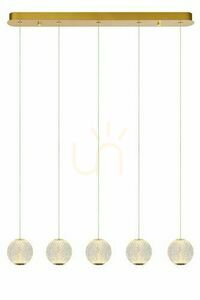 Pendelleuchte Lucide CINTRA Gold LED 21W 1300lm 2700K 13499/21/60 small 0