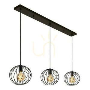 Pendelleuchte Lucide DANZA schwarz 3-flammig E27 Metall 21428/03/30 small 5