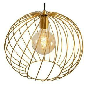 Pendelleuchte Lucide Danza Gold Messing 40 cm Metall E27 21428/40/02 small 5