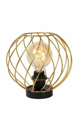 Prüfen Tischleuchte Lucide DANZA Gold Metall E27 25 cm 21528/25/02