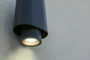Außenwandleuchte Lutec CYPRES grau Aluminium 2-flammig LED 6604002118 small 4