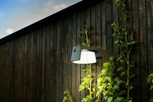 Außenwandleuchte Lutec Moon Solar LED mit Bewegungsmelder Grau 6906001118 small 3