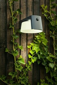 Außenwandleuchte Lutec Moon Solar LED mit Bewegungsmelder Grau 6906001118 small 5